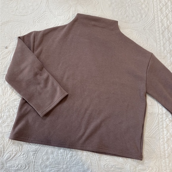 OAK + FORT Tops - Oak fort 7034 mocha S with fleece